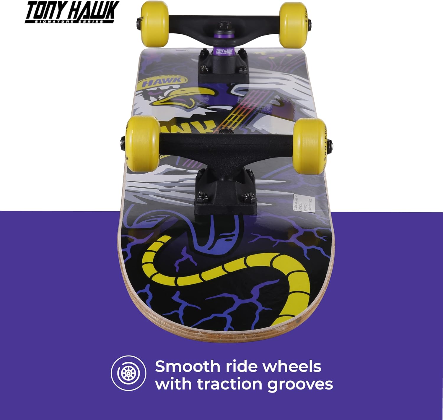 Detalle de Tony Hawk 31" Skateboard Signature Series 1 with Pro Trucks 🛹