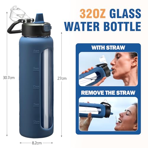 Thumbnail 3 de BLUEGO 900 ml bouteille d'eau en verre ⚙