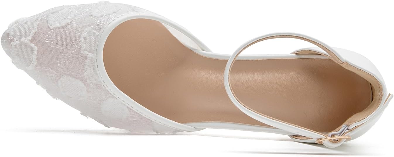 Detalle 2 de Bplangat Women's Block-Heel Shoes, 2.36-Inch Heel