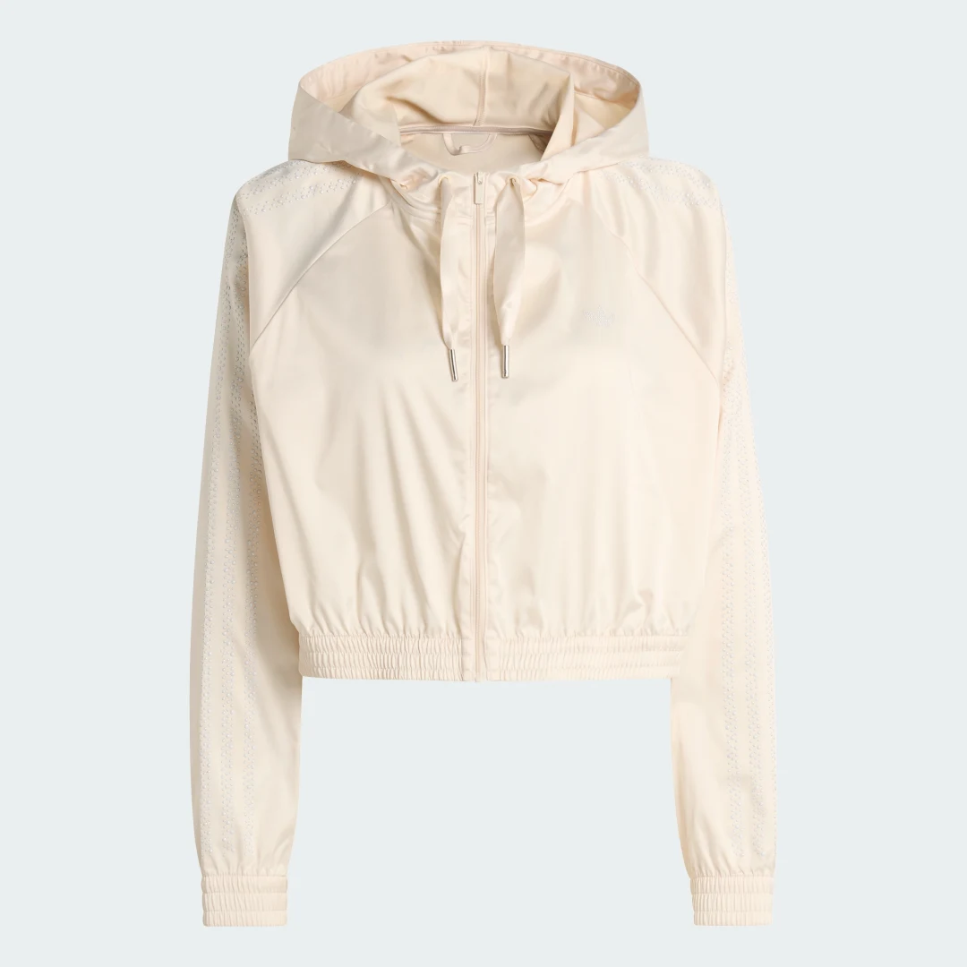 Thumbnail 3 de Sudadera con capucha Pearl Cropped Zip de Adidas