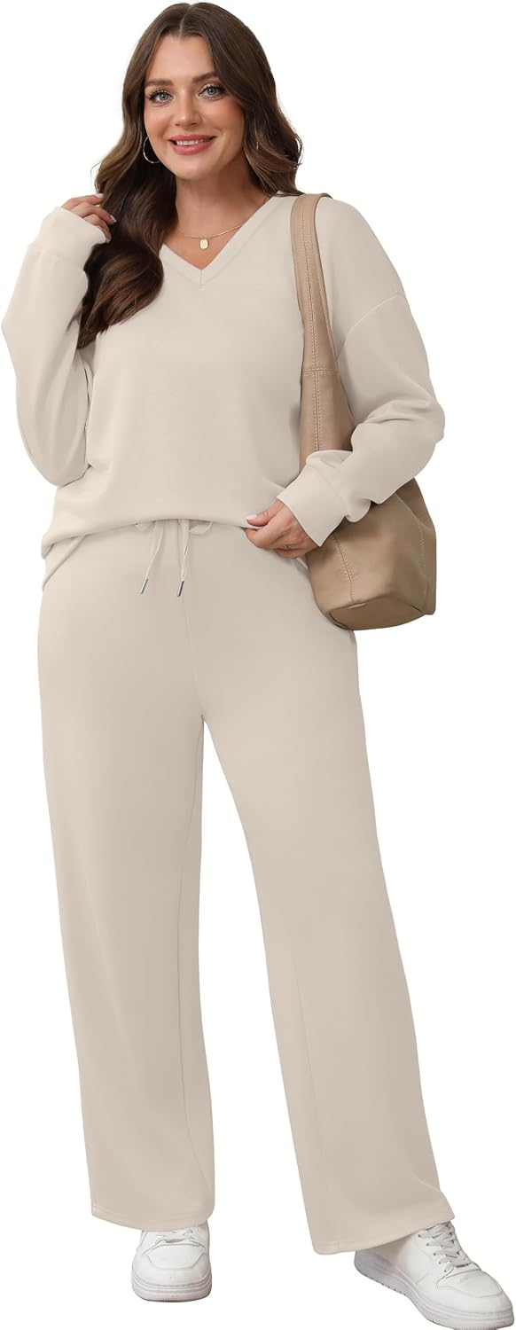 Detalle 2 de WIHOLL 2-Piece Lounge Set XS–XXL V Neck