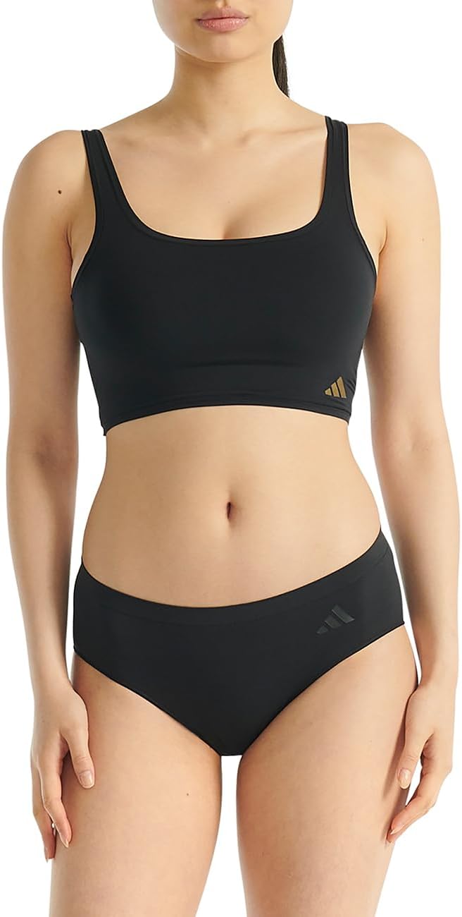 Detalle 2 de Adidas Damen Hipster 3er Pack Unterwäsche