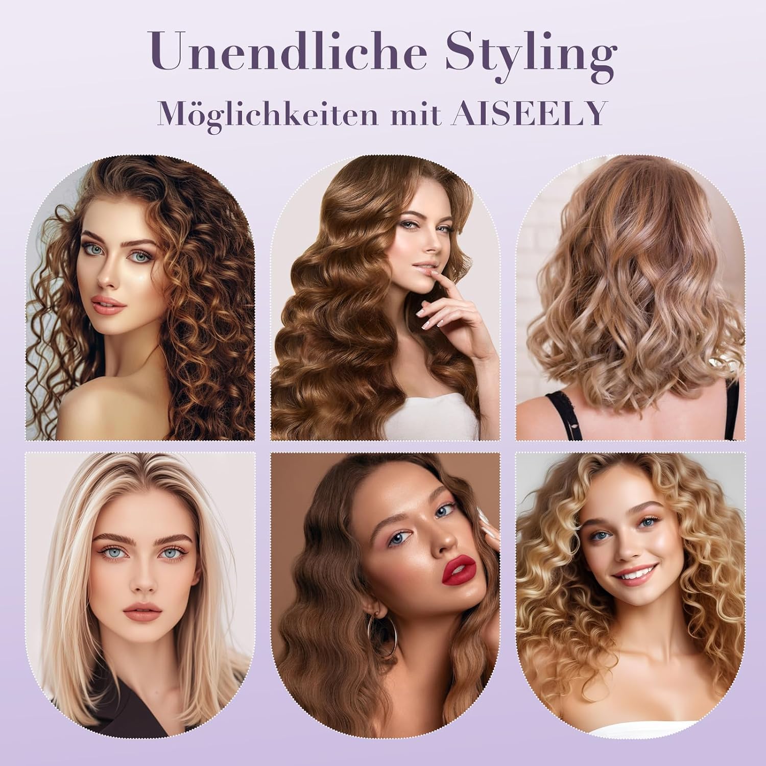 Thumbnail 6 de AISEELY 32 mm Welleneisen für Beach Waves 💇♀
