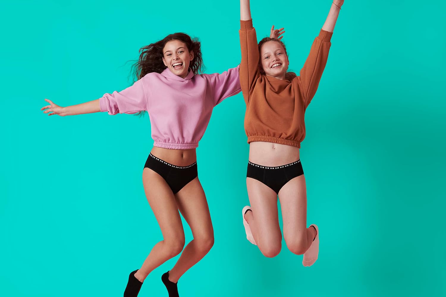 Thumbnail 3 de DIM My Protect culottes menstruelles fille (pack de 2) en coton bio – flux abondant, lavables