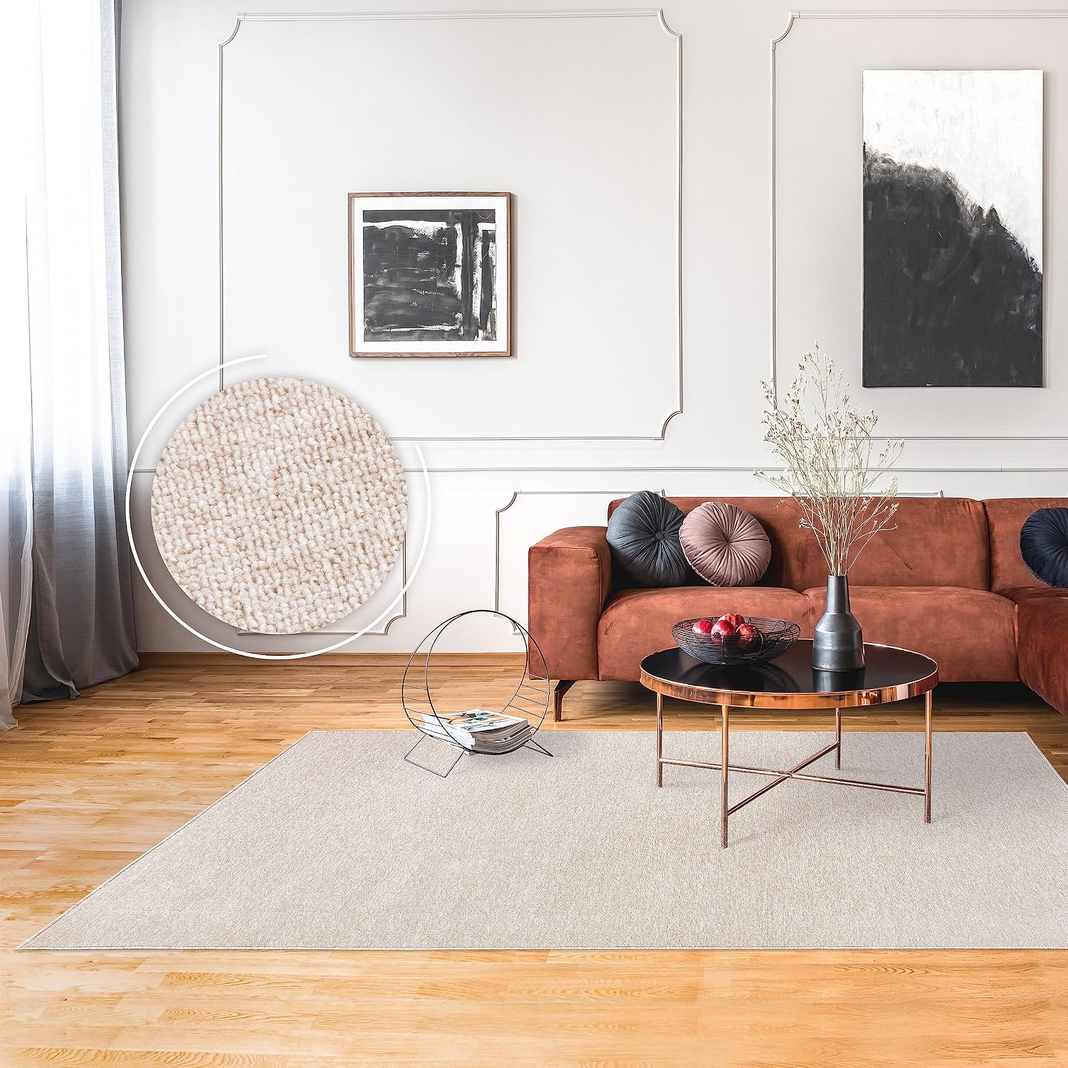 Thumbnail 5 de Paco Home Tapis salon 120x160 cm