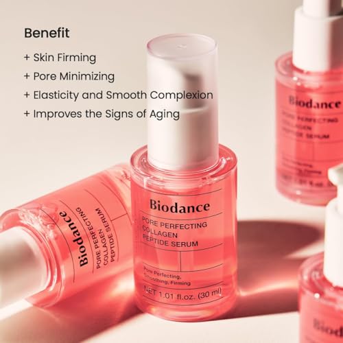 Detalle 2 de BIODANCE Siero Viso ai Peptidi di Collagene – Perfezionatore Pori, Rassodante e Illuminante (30 ml)