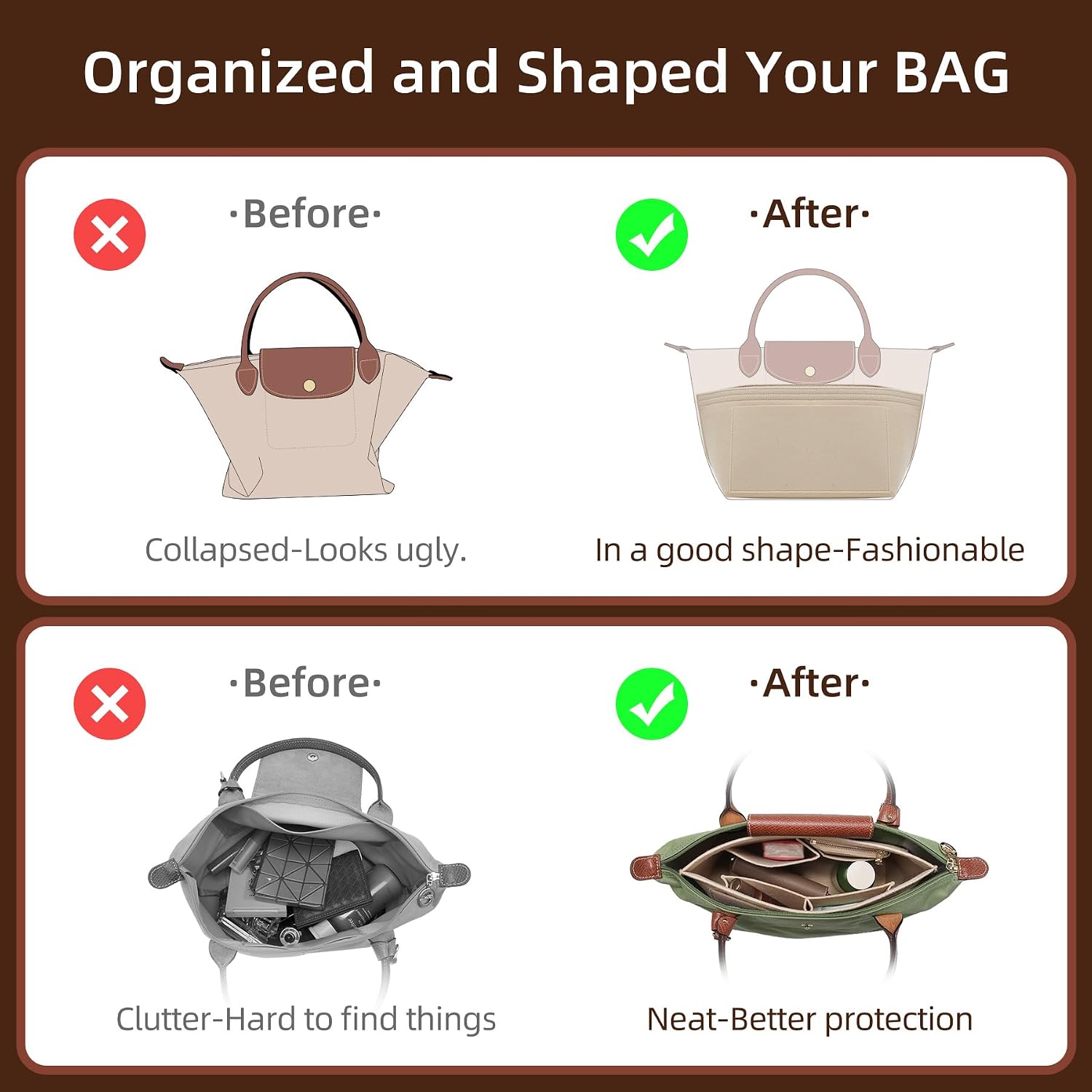 Thumbnail 3 de Doxo Le Pliage Organizer Insert