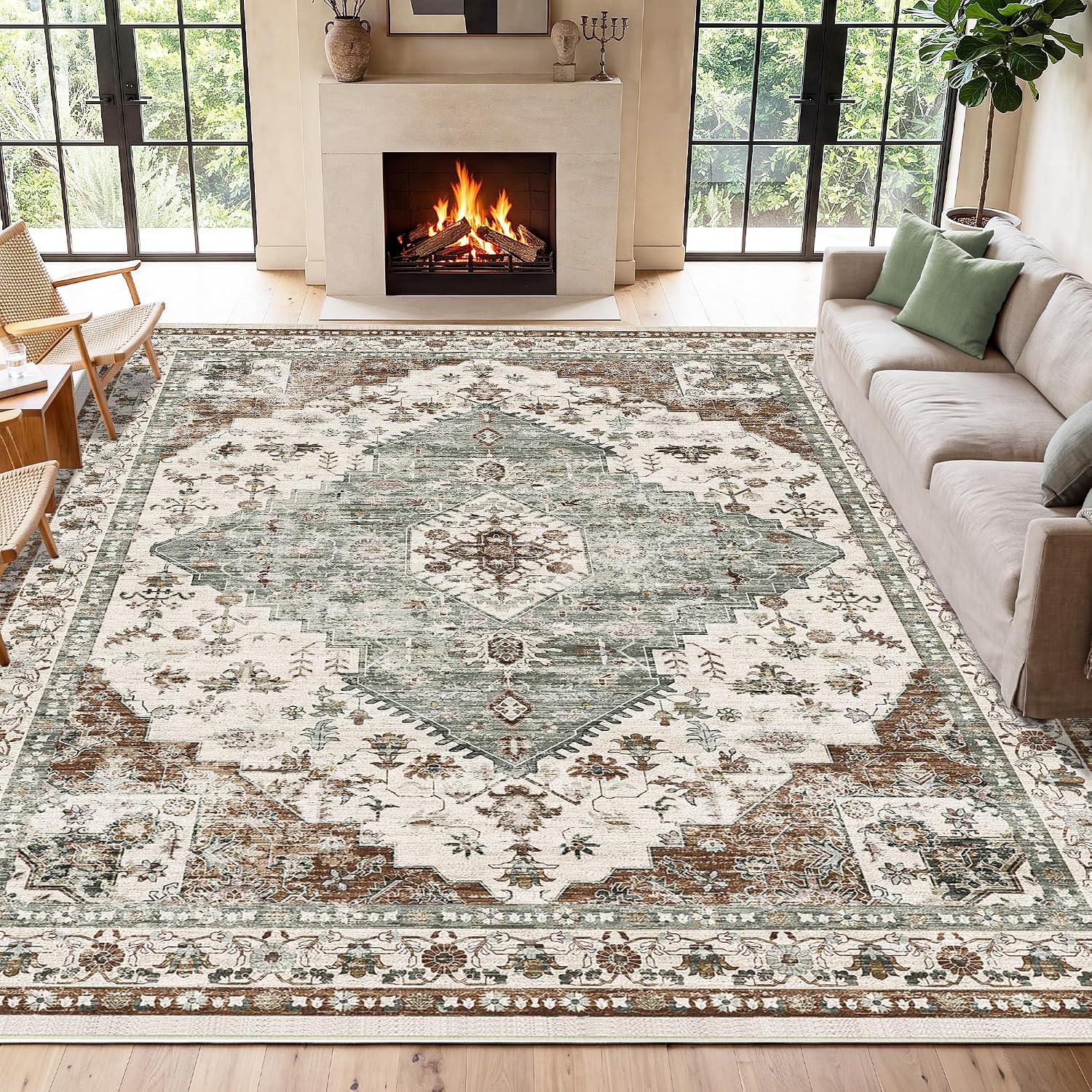 Detalle de LIVELYGLOW Area Rug 8x10
