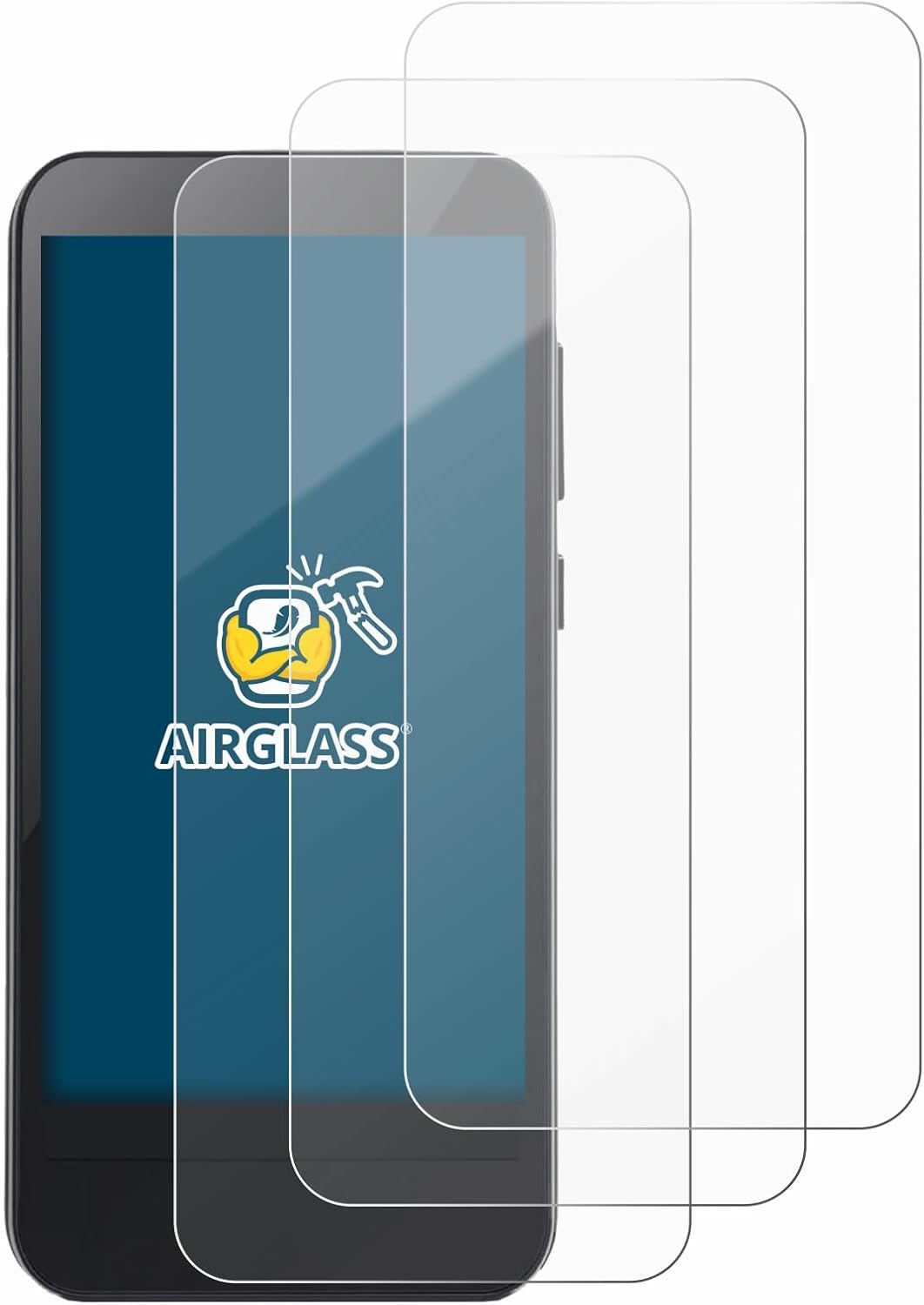 Detalle 2 de Brotect Pellicola Protettiva Vetro per Omnipod 5 (3 Pezzi) – AirGlass 9H, Trasparente