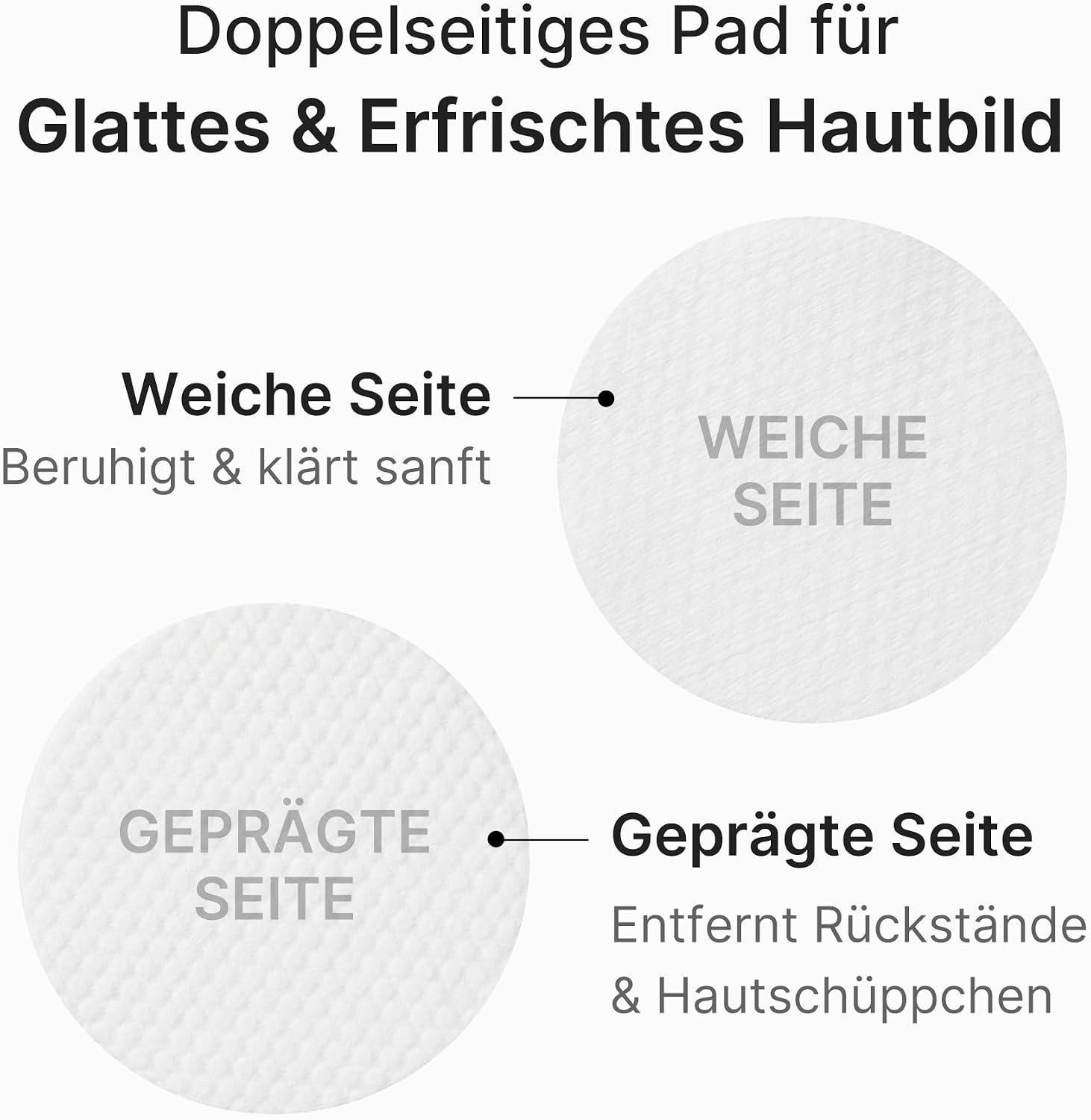 Detalle 2 de Medicube Zero Pore Pad 2.0 – Peeling-Tonerpads für Porenpflege