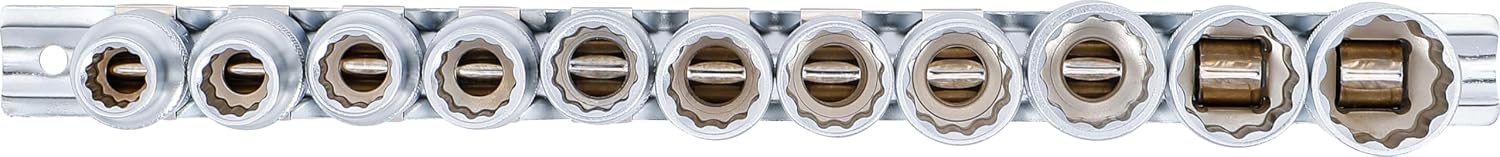 Thumbnail 2 de BGS 9107 — Jeu de douilles douze pans 12,5 mm (1/2''), 10–21 mm, 11 pièces