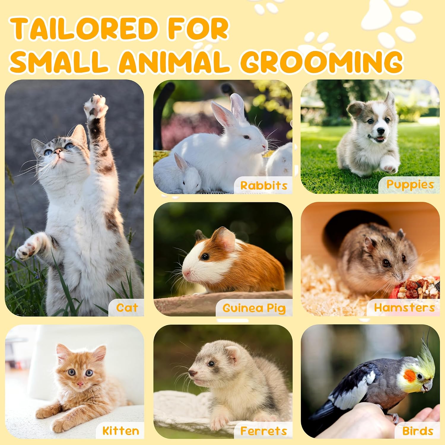Thumbnail 5 de Cat Nail Clippers: Stainless Steel Claw Clippers for Cats, Kitten, and Small Pets