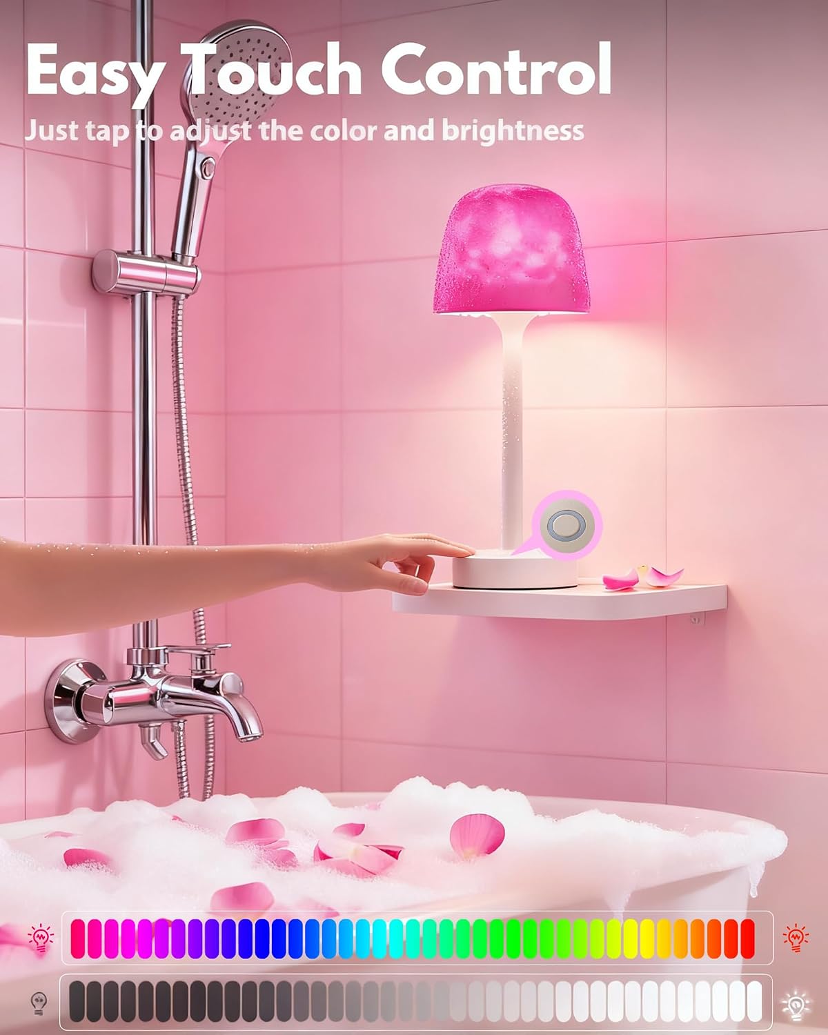 Thumbnail 3 de Funlenry Spa-Like Shower Lamp 16‑colour projector