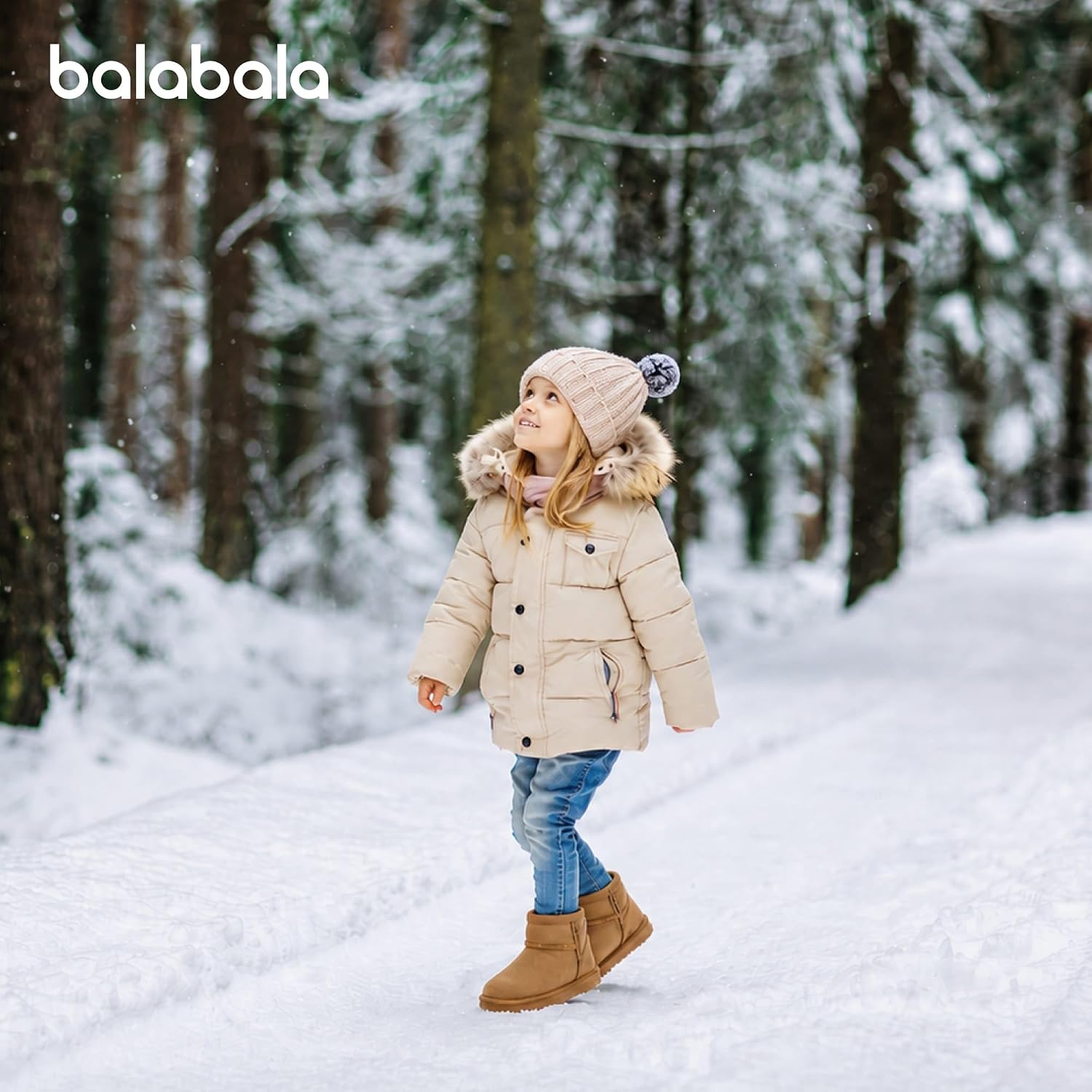Thumbnail 1 de Balabala Kids' Snow Boots, Suede
