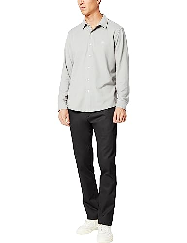 Detalle de Dockers Signature Khaki Slim Fit 33W/30L, negro