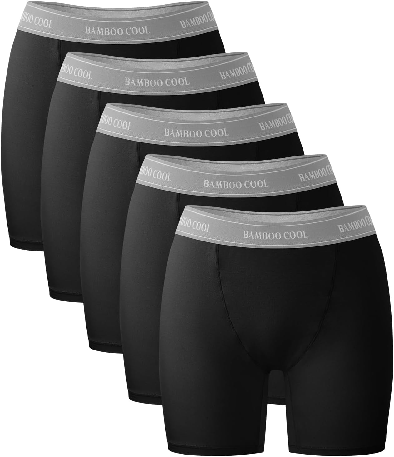 Detalle de BAMBOO COOL Womens Boxer Briefs 5-Pack 🩲