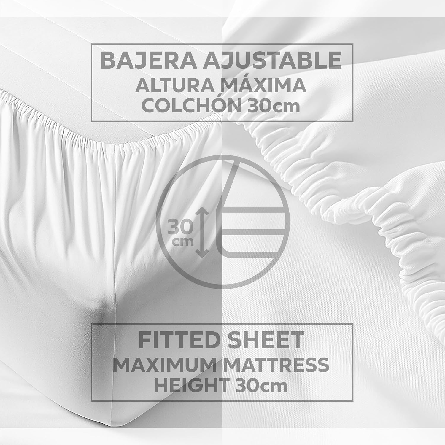 Detalle 2 de Easycosy Juego de Sábanas 4 Piezas Cama 150