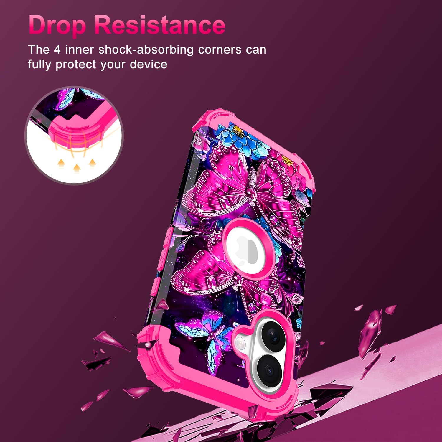 Detalle de Rancase iPhone 16 Case