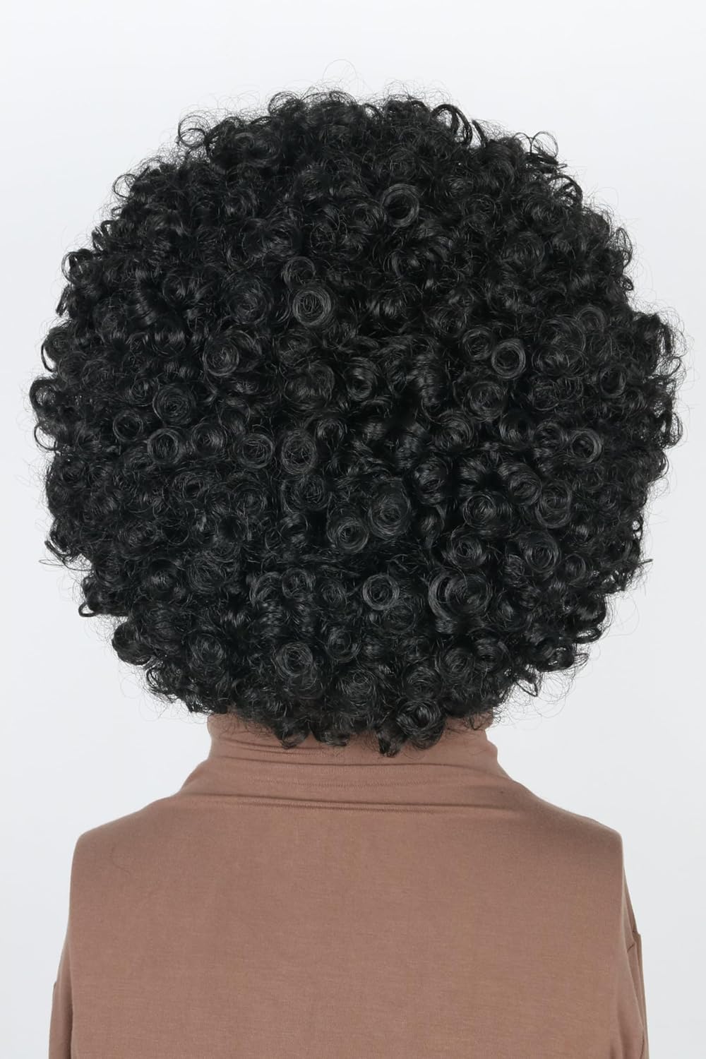Detalle 2 de LeMarnia Grün Curly Afro Perücke 🎭