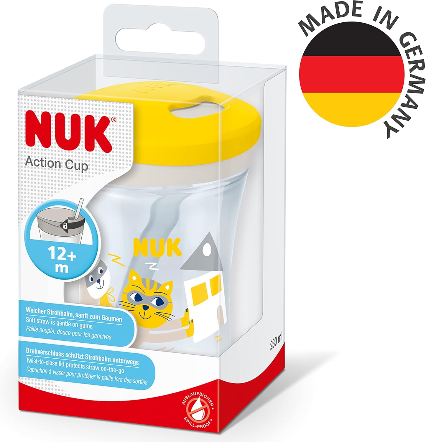 Thumbnail 6 de NUK Action Cup bicchiere con cannuccia 230ml
