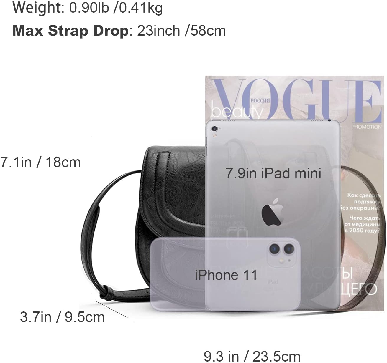 Thumbnail 3 de AFKOMST Crossbody Bag 23.5cm