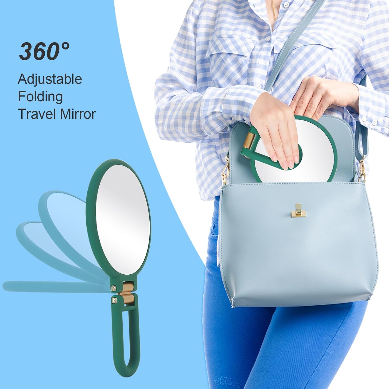 Thumbnail 3 de Sifolo Handheld Magnifying Mirror 30X