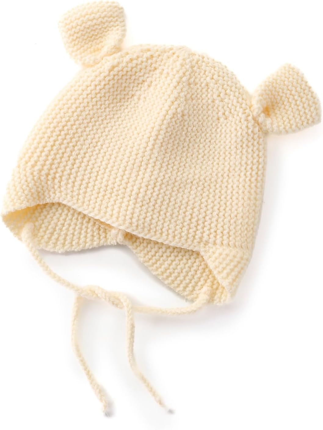 Detalle 2 de Loyfoky Baby Beanie with Earflaps: Winter Knitted Hat for 6–24 Months