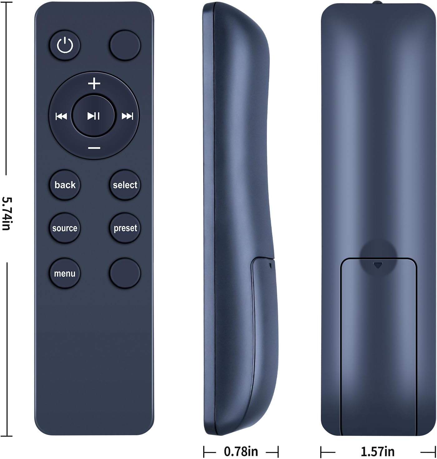 Thumbnail 3 de TCNOUMT Replacement Remote Control for Ruarkaudio B&O A9 R2 MK3 Streaming System