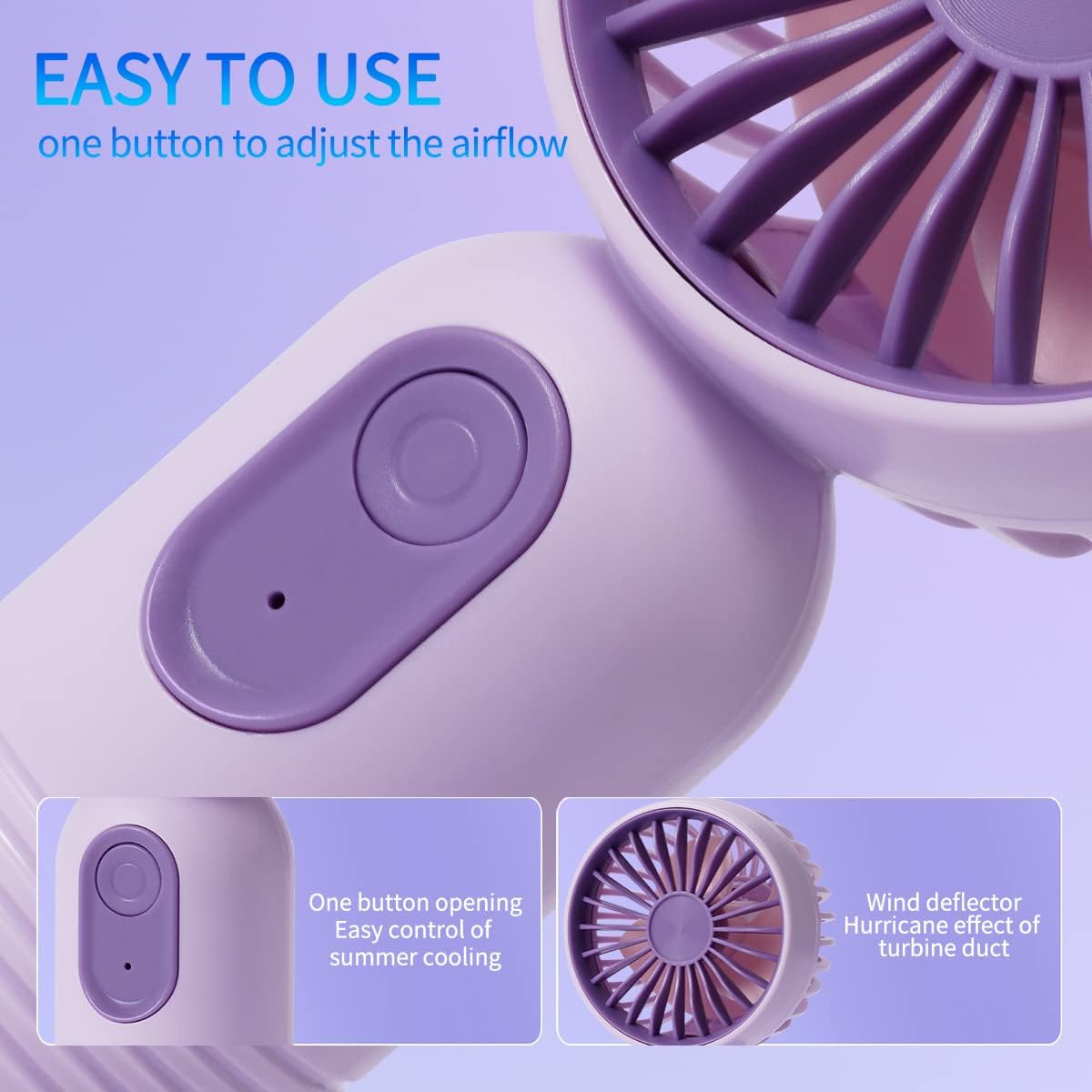 Thumbnail 2 de VanSmaGo Mini Ventilateur Portable 3 Pack