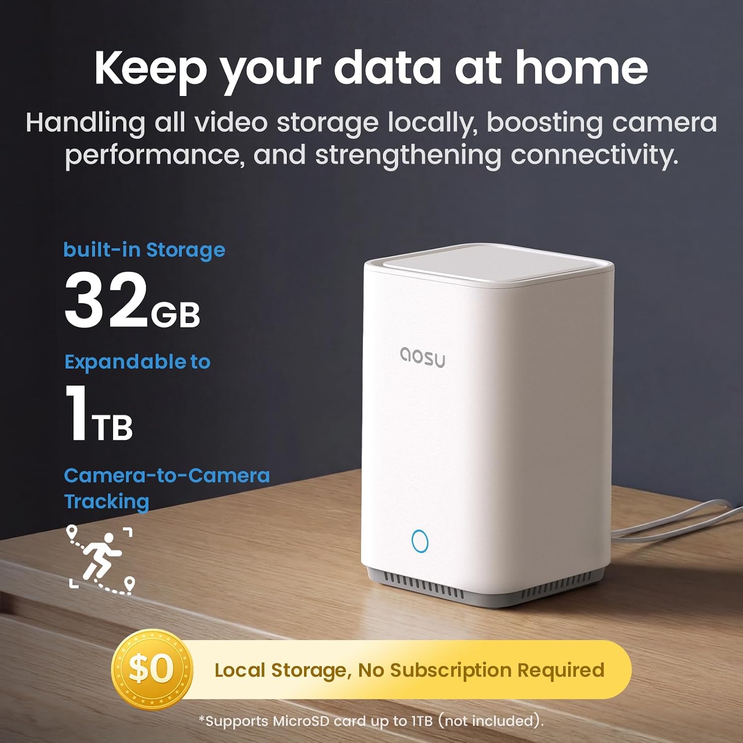 Detalle 2 de aosu Home Security Camera Kit, 6-Camera