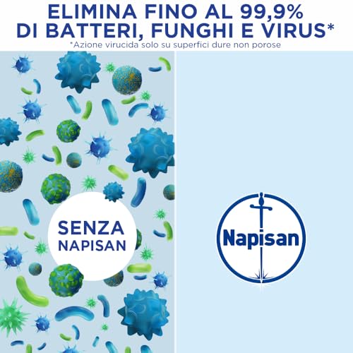 Detalle de Napisan Spray Disinfettante Milleusi – 3x400 ml per tessuti e superfici, Profumo di Primavera