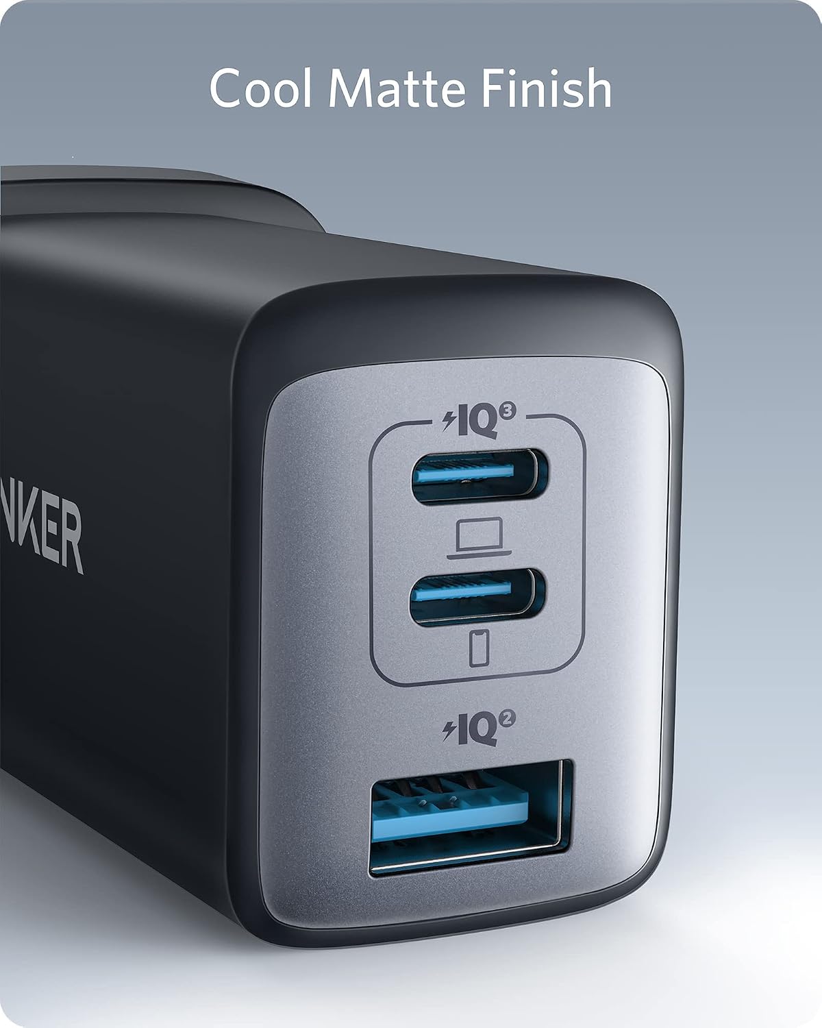 Thumbnail 6 de Anker USB C Charger (Nano II 65W) — 3-Port PPS Fast Charger Plug