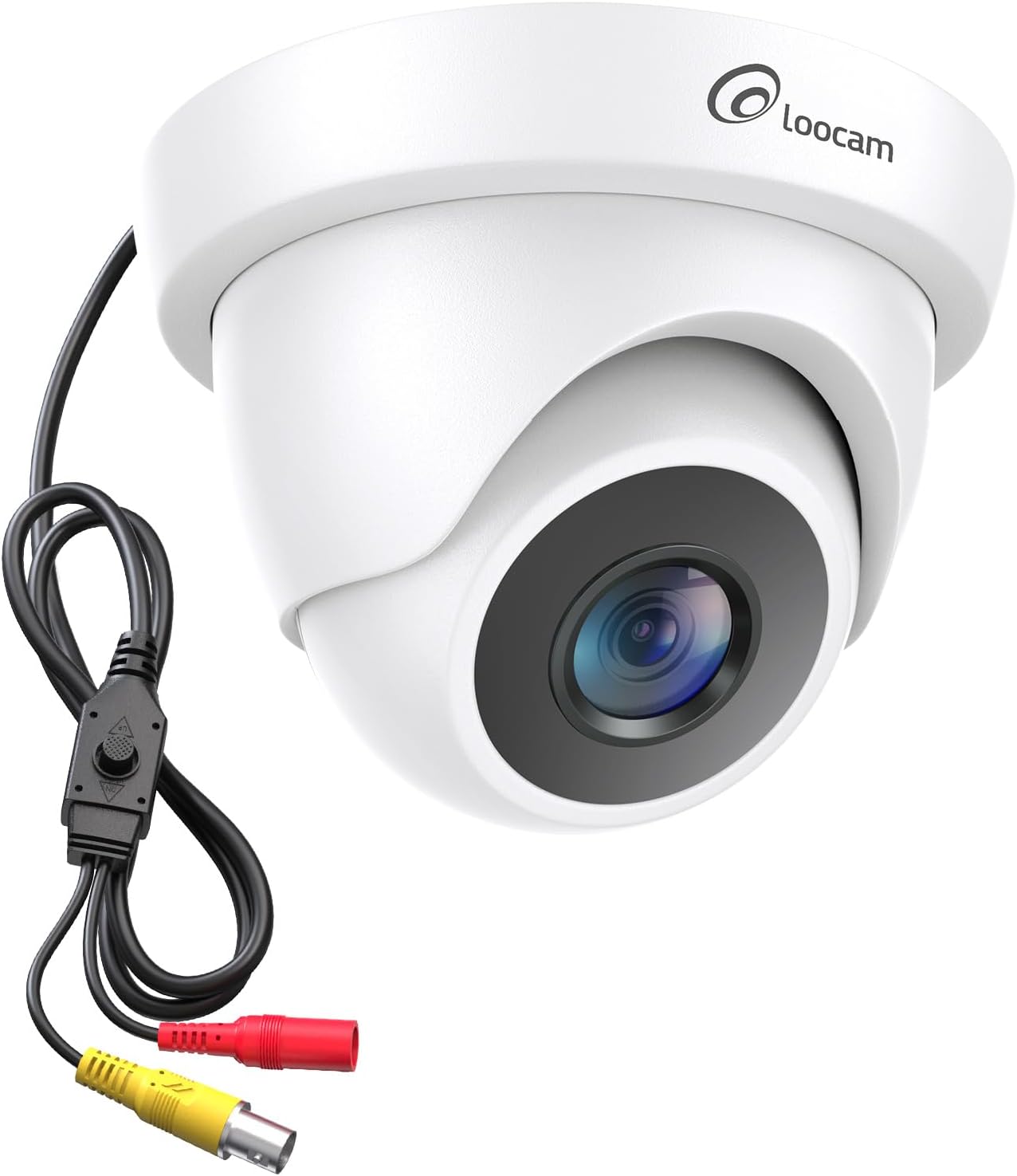 Detalle de Loocam 2MP Hybrid 4-in-1 CCTV Dome Camera (1080p) with 80ft IR, IP66 for Analogue DVR Systems