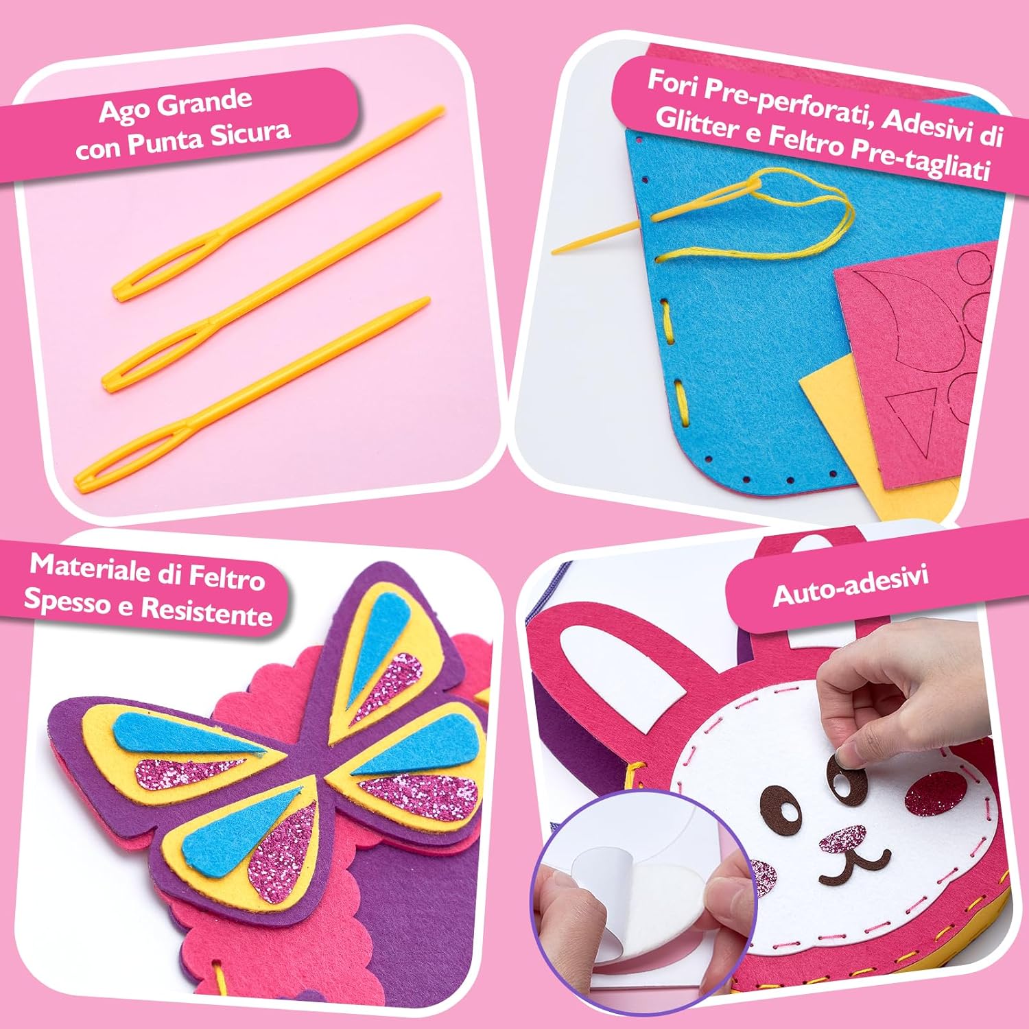 Thumbnail 3 de hahaland Kit Cucito Bambina 6-8 anni 🎨