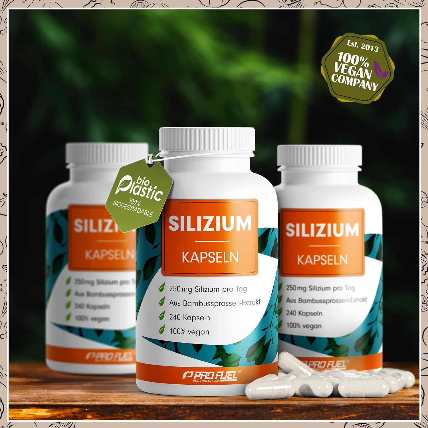 Detalle 2 de Silizium Kapseln 240 Stück, 250 mg