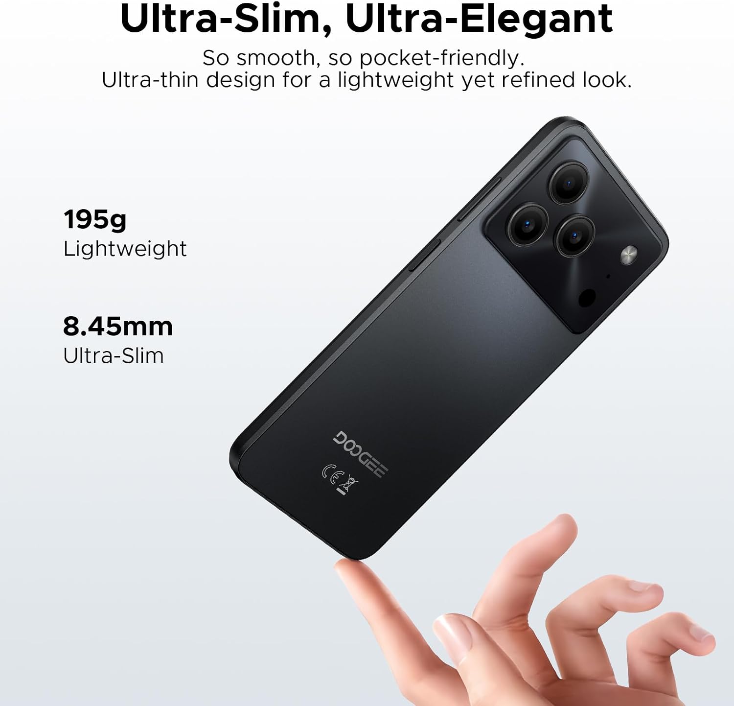 Detalle de DOOGEE Note 56 6150mAh Android 16 smartphone