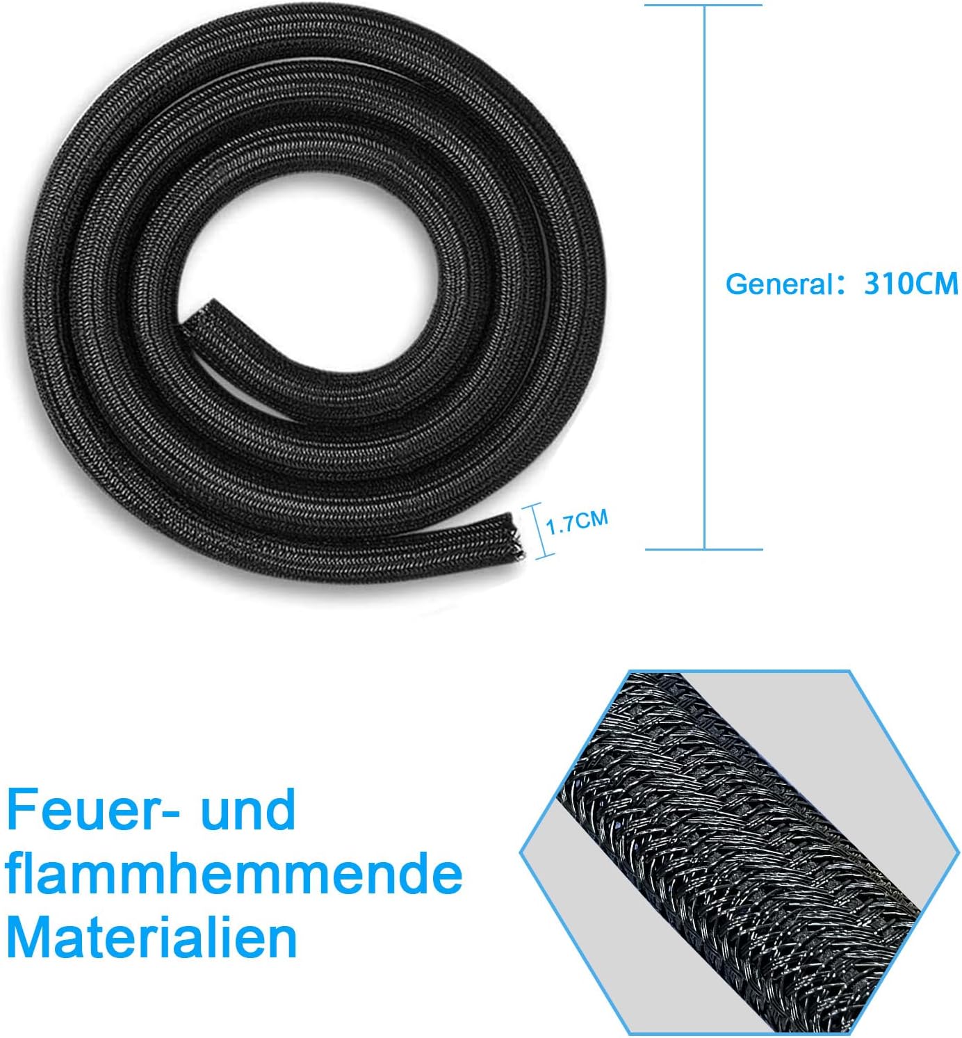 Thumbnail 1 de SURFOU Recoge Cables 3.1m 13mm Protector