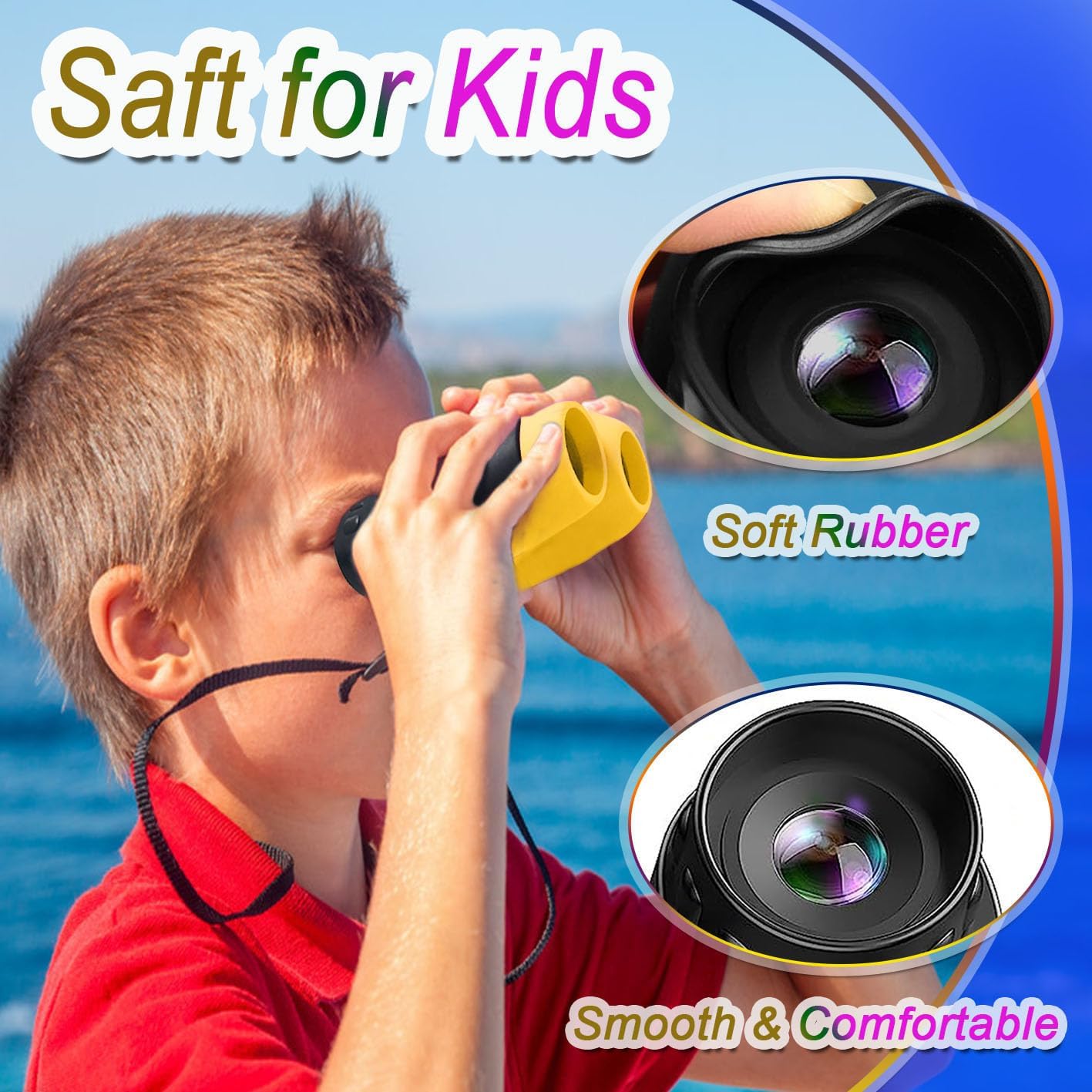 Detalle 1 de JRD&BS WINL Fernglas 8X für Kinder