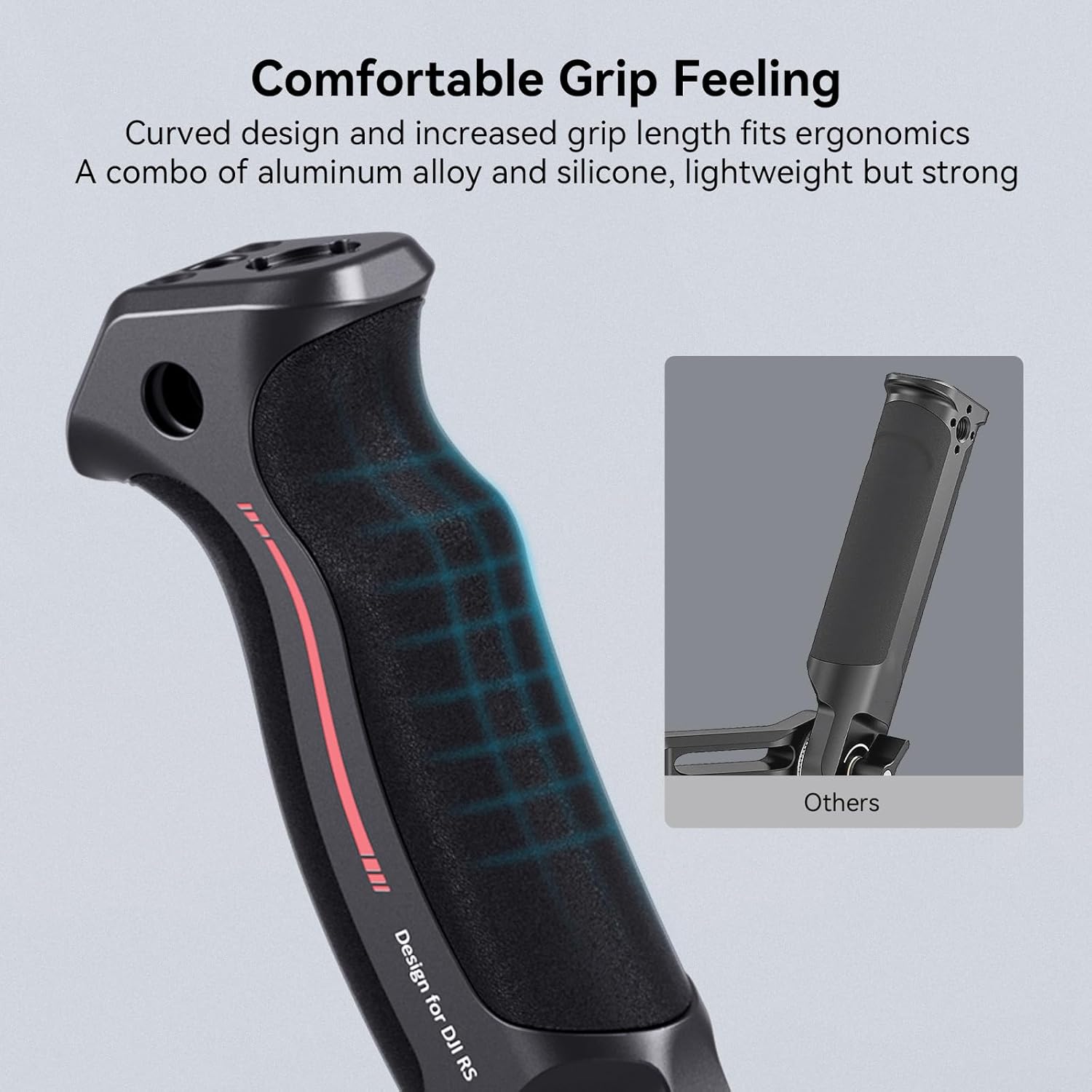 Thumbnail 2 de SmallRig RS 4 Mini / RS 4 / RS 3 Gimbal Sling-Handgriff 3028D (bis 8 kg) für Low-Angle Shots
