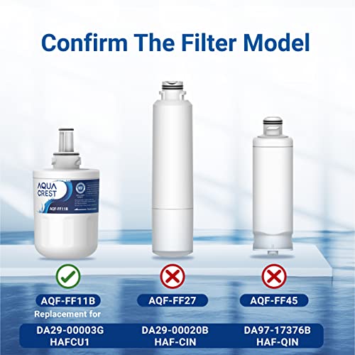Thumbnail 1 de AQUA CREST AQF-FF11B Fridge Filter Replacement for Samsung DA29-00003G
