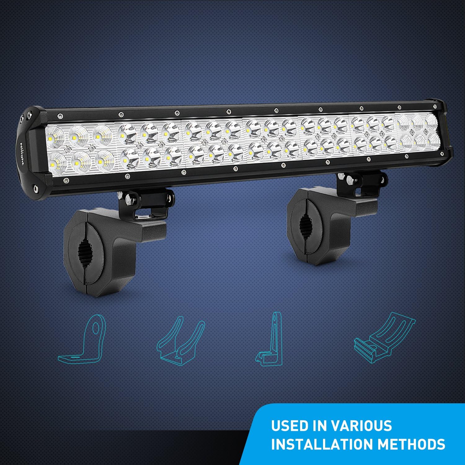 Thumbnail 4 de Nilight 90020B 2-Pack Mounting Bracket 🔩