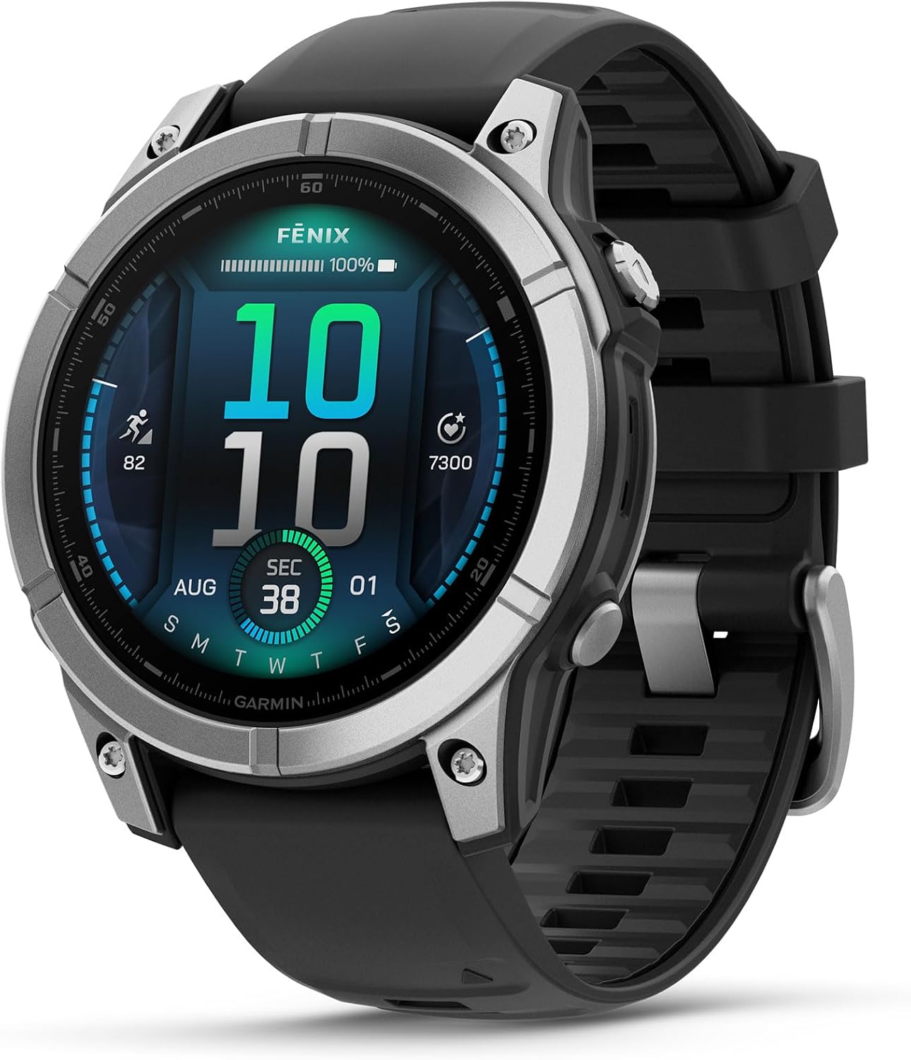 Detalle 2 de Garmin fēnix 8, 47mm, Black: Versatile multisport smartwatch for serious athletes