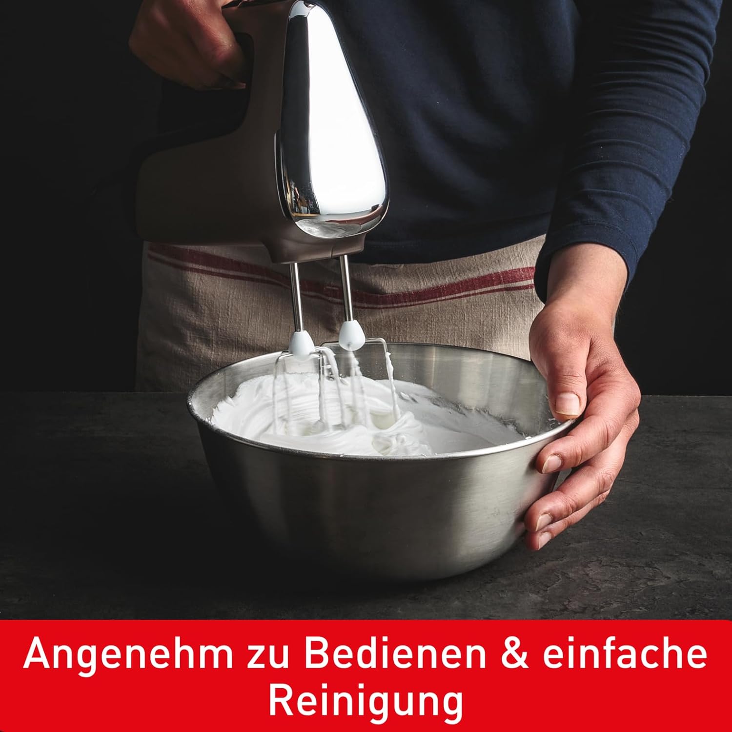 Thumbnail 4 de Tefal Power Mix Silence Handmixer mit 600 W und Silence600 – extra leise, Turbo & variabler Geschwindigkeitsregler