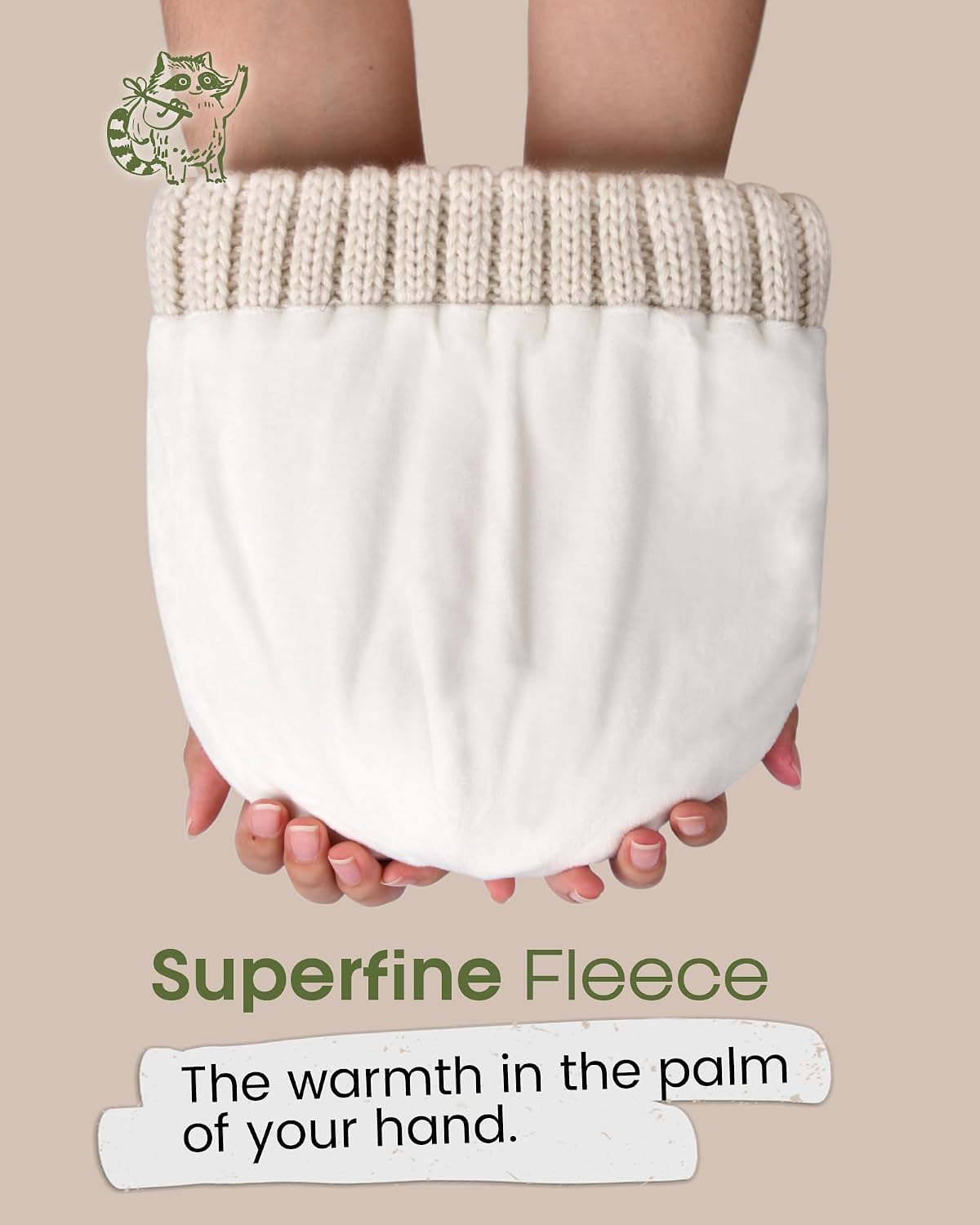 Thumbnail 3 de FURTALK Fleece Lined Beanie 6h