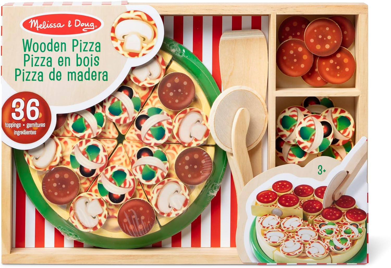 Detalle 2 de Melissa & Doug Pizza Party 3+ anni