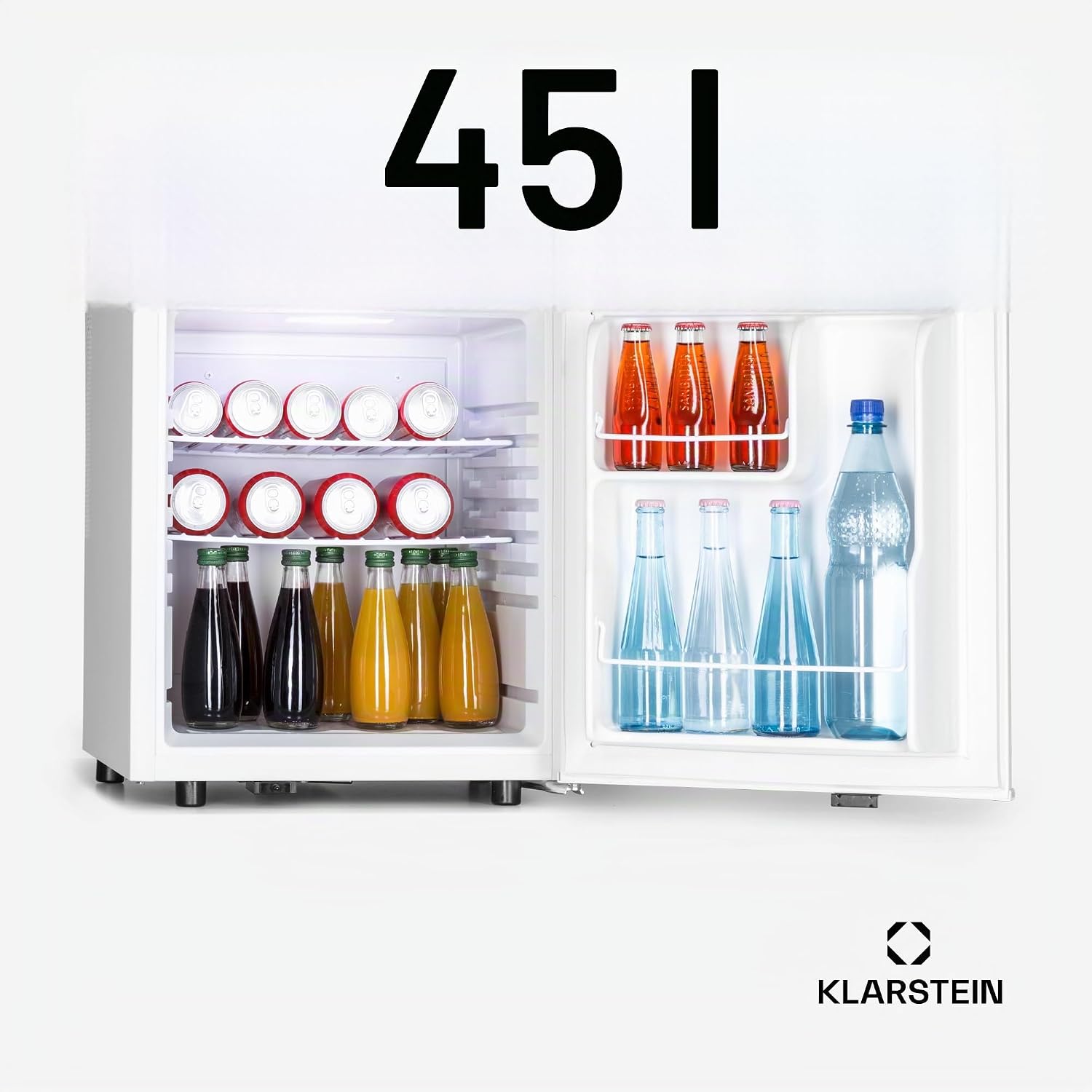 Thumbnail 3 de Klarstein Happy Hour 10035239 – minilodówka 45 l z regulowanymi półkami