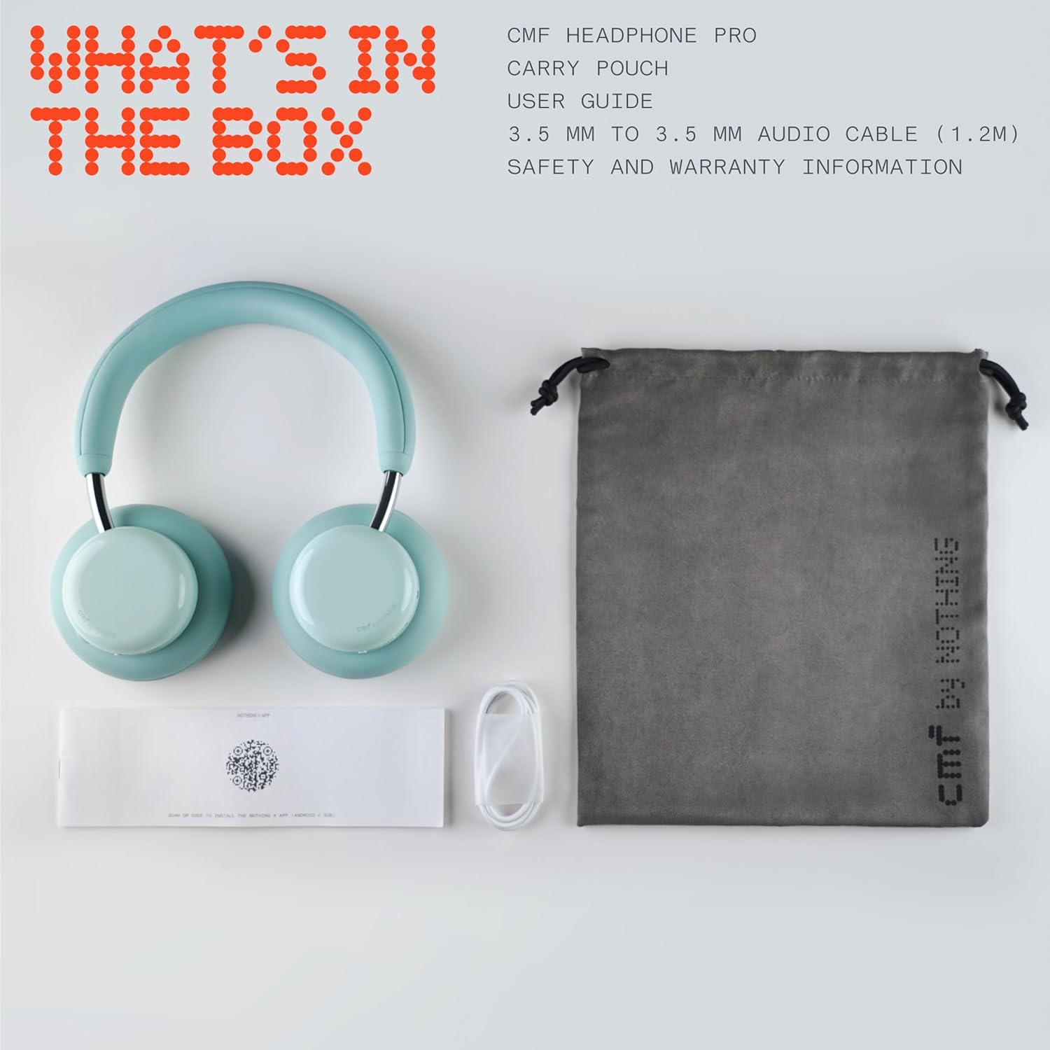 Thumbnail 6 de CMF Headphone Pro – Over-Ear Bluetooth Kopfhörer mit LDAC, Hybrid-ANC und bis zu 100 Stunden Akku