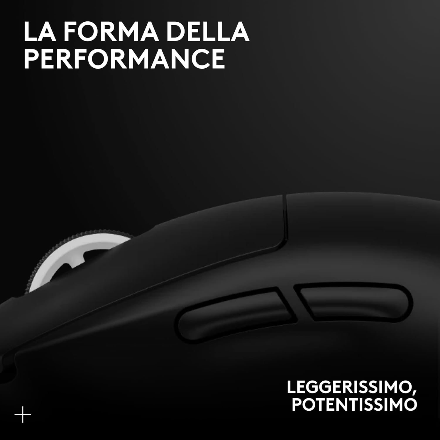 Thumbnail 1 de Logitech G PRO X SUPERLIGHT 2 LIGHTSPEED (versione Est Europa) aggiornamento 8K, mouse gaming wireless USB-C HERO 2 60 g Nero