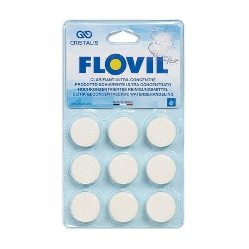 Detalle de Flovil MD9295 Flocculante in Pastiglie: Super Concentrato per Piscine