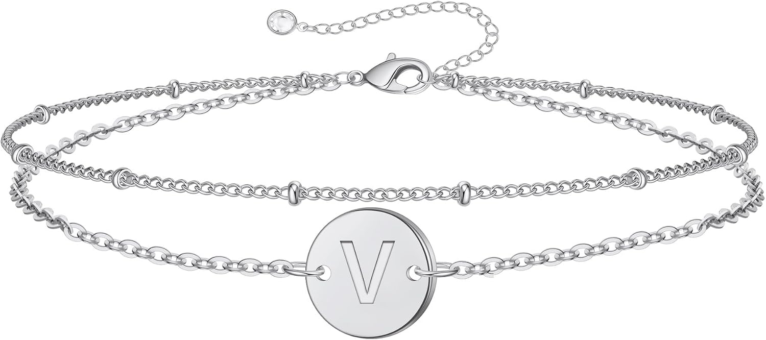 Detalle de TINGN Armband mit Initialen, 15 cm Verlängerung